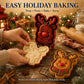 🔥Only $6.99 Last Day Promotion!✨ 🎄16-Design Christmas Mini Pie Mold Collection 🥧