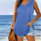 🔥2026 HOT SALE 60% OFF⏳All-match V-Neck Solid Color Vest