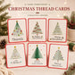 🎄 🧵Merry & Bright Christmas DIY Kit– Create Beautiful Handmade Holiday Cards ✨