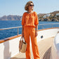 Hot Pick 60%OFF⏰Drawstring Top & Pants✨Women's Loungewear Set, Casual Daily Style