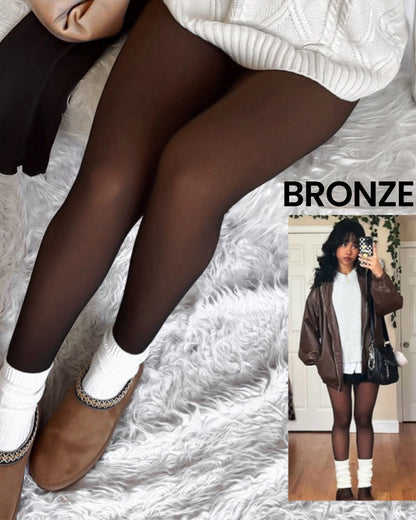 ❄️NEW YEAR SALE🤩Translucent Polyester Lined Tights