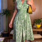 🌿LIMITED SALE 50% OFF🌿Sleeveless V-Neck Waist-Cinching Dress