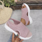 🌟2026 Summer Hot Sale 70% OFF🎁Women’s Knit Platform Sandals – Lightweight, Breathable & Arch-Supported 🏝️☁️