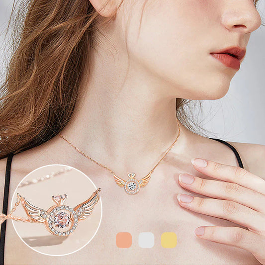 💖HOT SALE 50% OFF💖✨Angel Wings Necklace ✨Embrace Heavenly Protection, Purity, and Everlasting Love 🌟💎