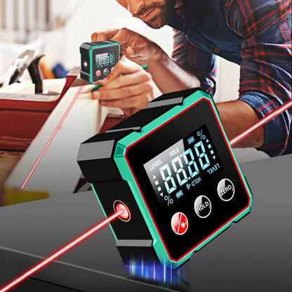 🔥This Week's Special Price: ￡15.99!!🔥Magnetic Digital Angle Finder with Electronic Laser