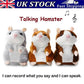 🐹Hot Sale-70% OFF! !✨Talking Hamster Plush – repeats whatever you say, auto head-shaking, hilarious fun for kids & adults.🎁