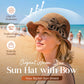 👒New Arrival 60% OFF!🌞Elegant Woven Straw Sun Hat with Bow