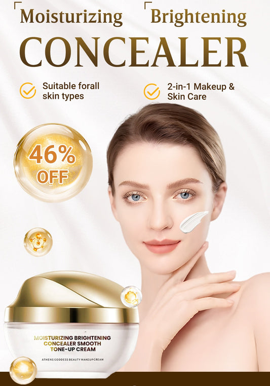 🌷2025 Hot Sale 49% OFF🍃Moisturizing Brightening Concealer Smooth Tone-Up Cream