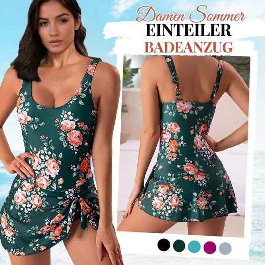 🔥Hot Sale 60% OFF💃Women's One Piece Tummy Control Tie Knot Swimsuit