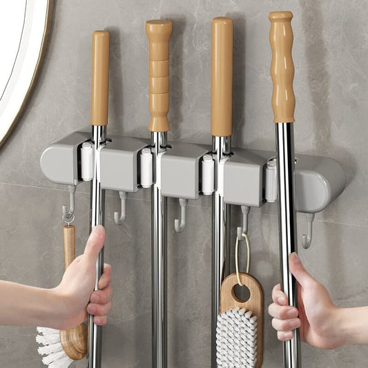 🔥Big Sale🔥Multifunctional Mop Holder with Hook