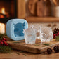 🐮Mini Highland Cow Ice Cube & Dessert Mold🧊🍪 Cute 3D Ice for Drinks, Parties & Gifts💕