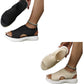 🌟2026 Summer Hot Sale 70% OFF🎁Women’s Knit Platform Sandals – Lightweight, Breathable & Arch-Supported 🏝️☁️