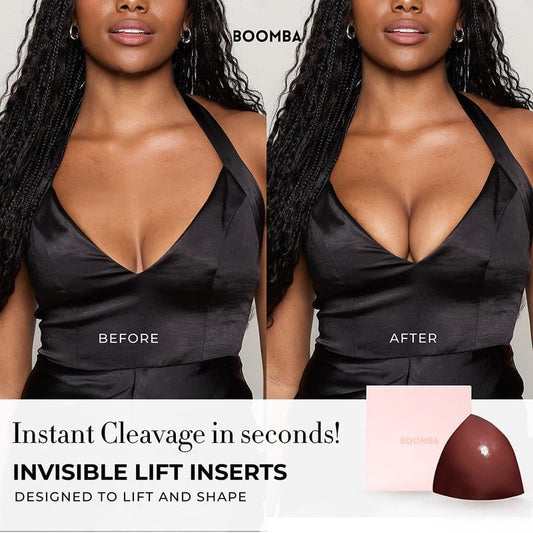 💕LAST DAY SALE!!💕Lift Inserts for Bras – Lightly Padded, Double-Sided Adhesive👙 Reusable, Washable, Natural Lift, Seamless Under Clothing✨