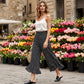 👖Women’s Flowy High Waist Wide-Leg Pants – Slimming, Comfy & Chic🌺