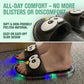 👣👣Cute Slippers with Cartoon Motifs that Glow