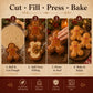 🔥Only $6.99 Last Day Promotion!✨ 🎄16-Design Christmas Mini Pie Mold Collection 🥧