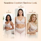 💕New Year Sale 70% Off💕 Jelly Wireless Womens Comfortable Wireless Bras Push Up Bralettes Seamless Tshirts Bras Deep V Everyday Bras