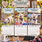 ✨🌲2027 West Highland Terriers Through The Seasons Wall Calendar | Cute Westie Outdoor Adventure Hanging Calendar, Perfect Gift For Dog Lovers 🐶