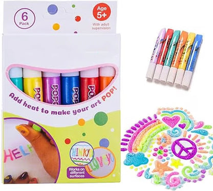 🔥HOT SALE-UP TO 70%  Off🎁🖍️Magic Puffy Bubble Pens