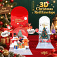 🥳2026 HOT SALE🥳💞50K+ SOLD! 50% OFF!🎄Handmade 3D Christmas Money Card – Pop-Up Holiday Card with Cash Envelope & Message Space 💌✍💵