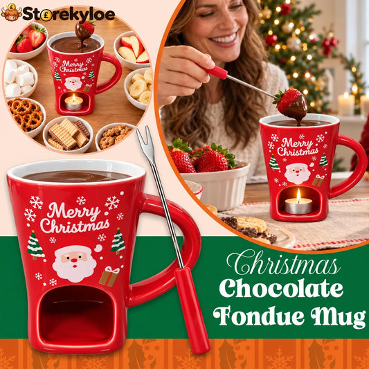 ✨CHRISTMAS SALE 50% OFF✨🍫Chocolate Fondue Mug with Tealight Holder
