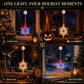 ⏳LAST DAY SALE ONLY ￡6.99!!🎄❄️ DIY Christmas Snowflake Suction Cup LED Lights ✨ | Battery Operated, Warm & Multi-Colour, Window Suction Lights, Christmas Home & Party Decor
