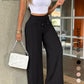 ⏳Last Day Sale Only ￡15.99!!👖💥Women's High-Waisted Straight Leg Trousers – Front seam & elastic back – Versatile, comfortable & perfect for office or casual wear ✨🌸
