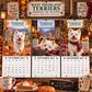 ✨🌲2027 West Highland Terriers Through The Seasons Wall Calendar | Cute Westie Outdoor Adventure Hanging Calendar, Perfect Gift For Dog Lovers 🐶