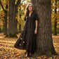 🔥Women's V-Neck Leopard Print Maxi Dress