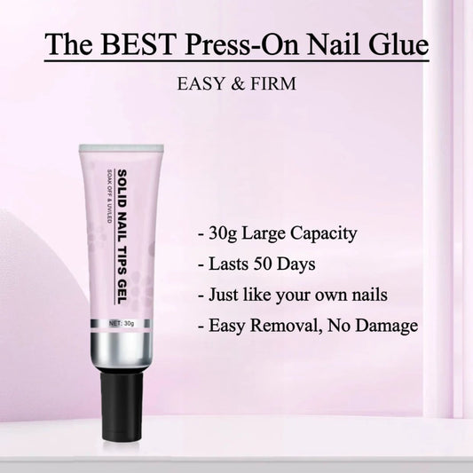 🎉Hot Sale 60% OFF🎉Magic Solid Nail Glue Kit 3-In-1 Nail Art Kits