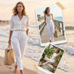 🌸LAST DAY SPECIAL PRICE!!🌸Women's Elastic Waist Cotton Linen Casual Pants
