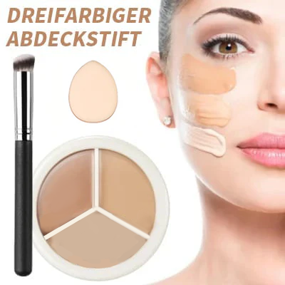 🔥Hot Sale 49% discount🎁Tri-color Concealer🥳Buy 2 Get 1 Free