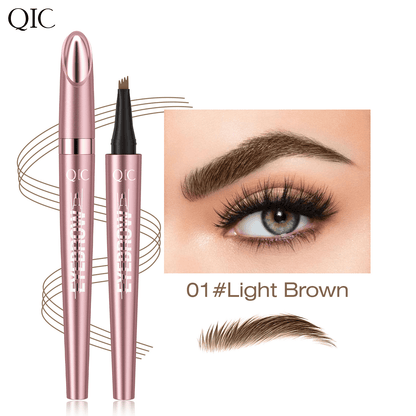 🔥2026 Hot Sale⏰💞50K+ SOLD!💥✨3D Natural-Looking Eyebrow Pencil– 4-prong tip creates natural hair-like strokes. Waterproof, smudge-proof & lasts 24h