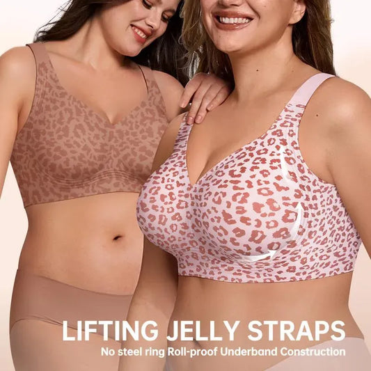 🏆Best Seller #1🔥60% OFF Women's Wireless Bra Jelly Soft Support Thick Padding Small Bust Friendly