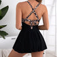 💥Last Day Special Sale 60% OFF🩱Women's Cutout One Piece Skirt Swimsuit