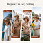 👒New Arrival 60% OFF!🌞Elegant Woven Straw Sun Hat with Bow