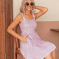 💐LAST DAY Special Price⚡50K+ SOLD!💃Women's Summer Dresses Casual Square Neck Floral Sundress With Pockets