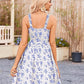 💐LAST DAY Special Price⚡50K+ SOLD!💃Women's Summer Dresses Casual Square Neck Floral Sundress With Pockets
