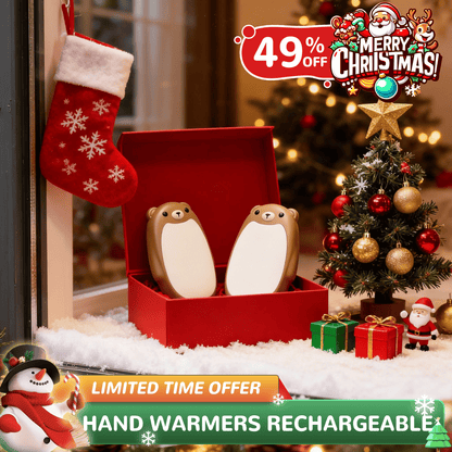 🎁Christmas Hot Sale 50% OFF!❄️Global Winter Picks🌟Hand Warmers Rechargeable - Cute Bear Design
