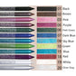💕Limited Sale 50% Off💧14-Pack Waterproof Colored Gel Eyeliner Pencil – Metallic & Shimmer Finishes, Smudge-Proof