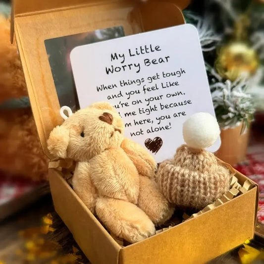 🎁BUY 1 GET 1 FREE!!✨Handmade Mini Plush Teddy Bear in Box