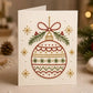 🌲 🪡 Christmas Hand Embroidery Card DIY Kit | Stitch Your Way Into the Christmas Spirit ✨ 🎁