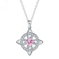 Unisex Witch Knot Pendant Necklace