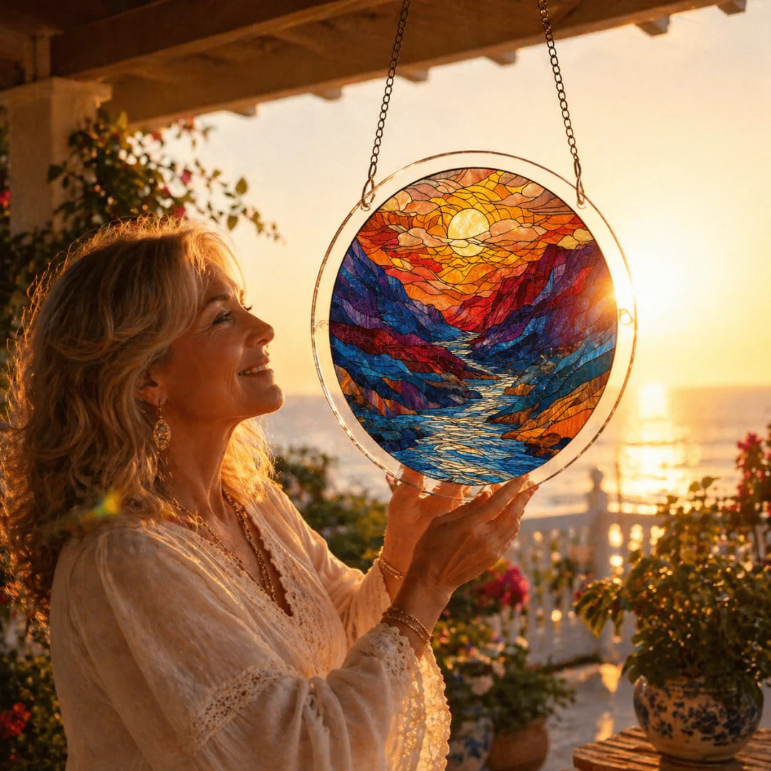 🔥LAST DAY 60% OFF ☀️🛍️Acrylic Jigsaw Puzzle Suncatcher 83 Pieces – verginy