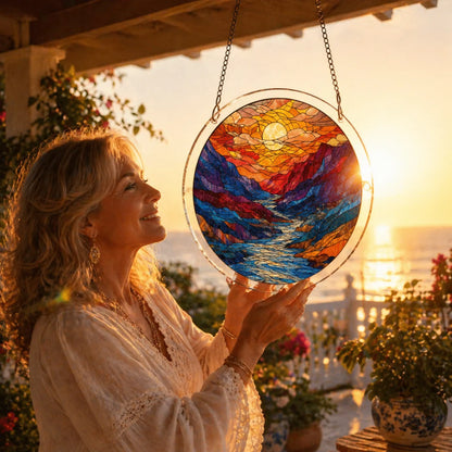 🔥LAST DAY 60% OFF ☀️🛍️Acrylic Jigsaw Puzzle Suncatcher 83 Pieces