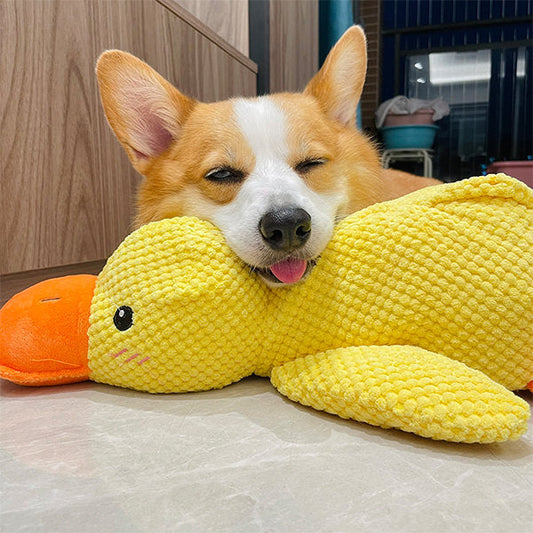 😍Super Cute Companion Quack-Quack Duck Dog Toy🐶