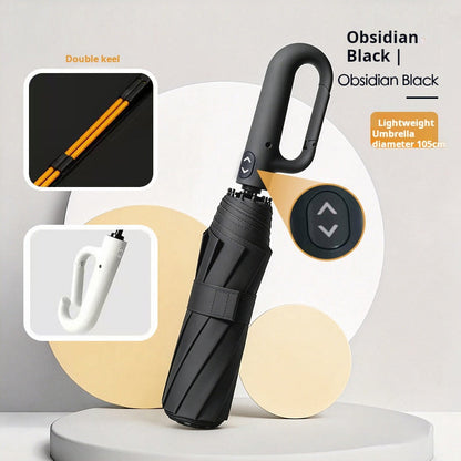 🔥LAST DAY SALE ONLY ￡11.99!!☔Automatic Folding Umbrella –Auto Open, Stormproof & UV-Blocking 🌂☀️Compact, Durable & Perfect for British Weather – No More Soaked Commutes!🛡️🇬🇧