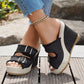🌊 Women's Casual Denim Platform Slide Sandals ☀️
