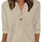 🌸Summer Sale 70% OFF👕Casual Printed V-Neck Top for Women