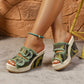 🌊 Women's Casual Denim Platform Slide Sandals ☀️